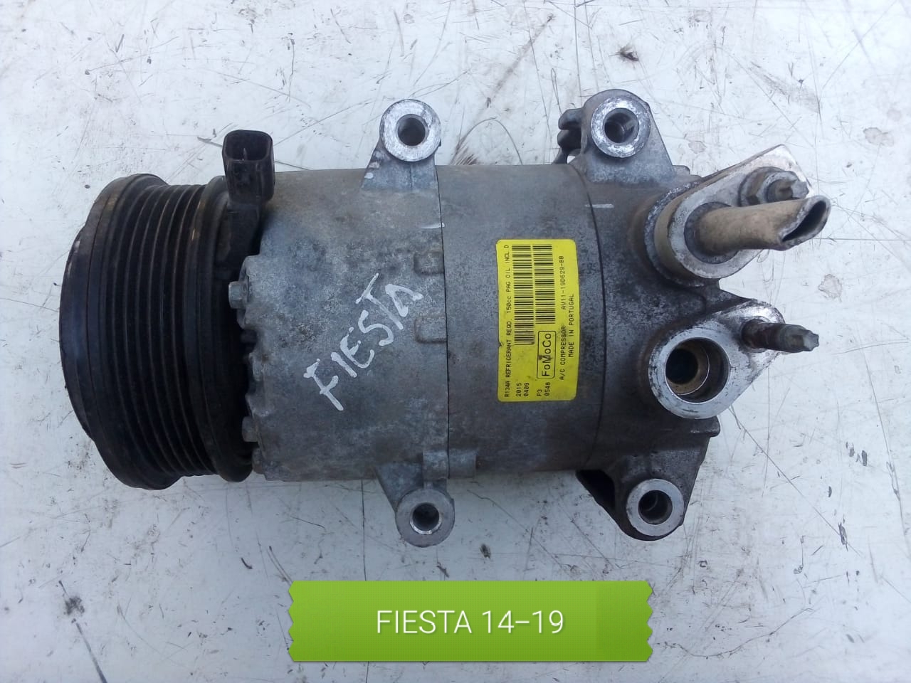 COMPRESOR DE AC FORD FIESTA  2014 AL 2019